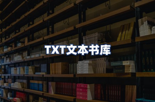 TXT文本书库
