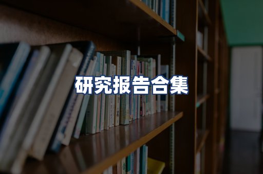 研究报告合集
